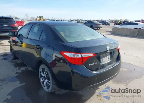 2015 Toyota Corolla Le из США, поврежденный, VIN 5YFBURHE6FP325218